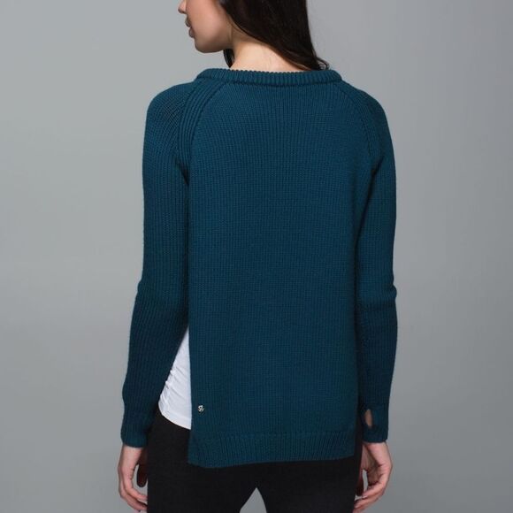 𝅺LULULEMON Yin To You wool sweater size S in EUC - Picture 1 of 15